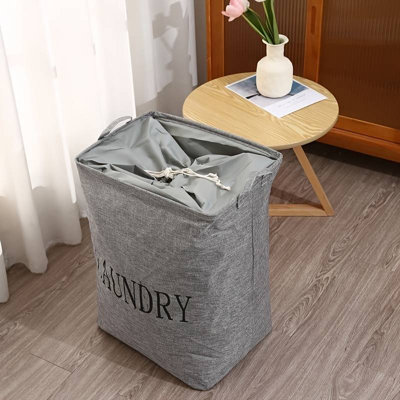 Emerence Fabric Laundry Bag with Handles