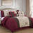 Vienna 7-Piece Floral Embroidered Comforter Set -833664381-833664376