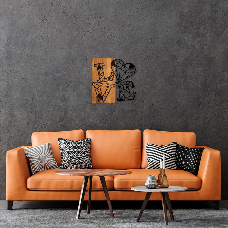 Décoration murale en bois