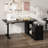 Height Adjustable Craft Table With Storage Drawers And Adjustable Shelf-121780520-121780521