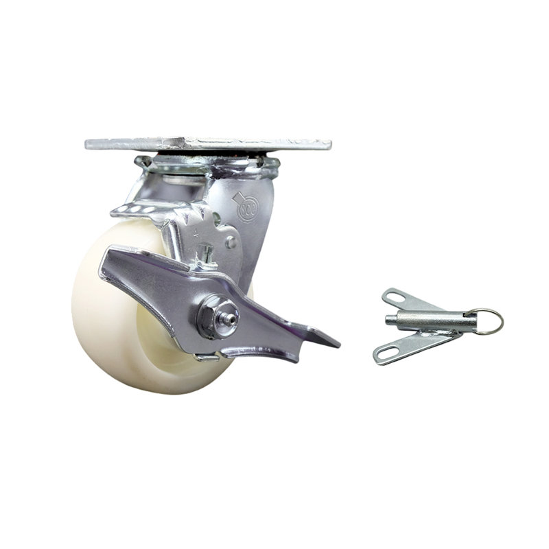 Nylon Caster with Ball Bearing