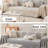 Chenille Sofa Cover Blanket Couch Cover Multifunctional Sofa Protectortowel Geometric Line Pattern Non-slipwith Tassel-104829006-104829010