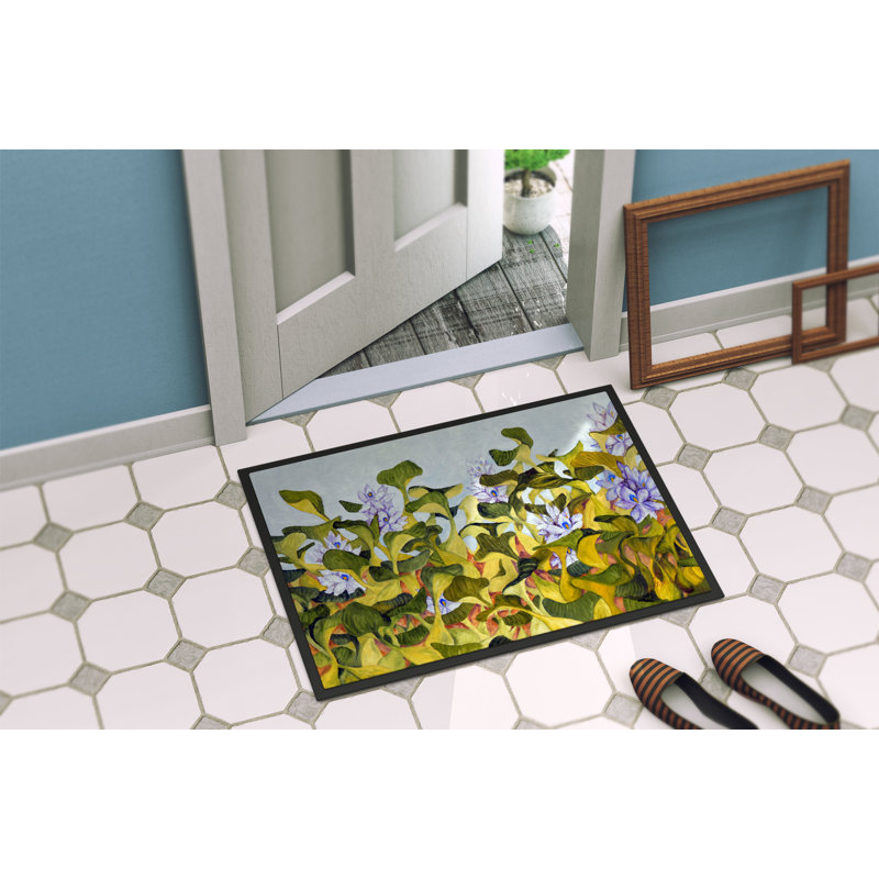 Non-Slip Doormat, 24" W x 36" L, Water Hyacinth 