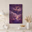 «Purple Forest River at Solar Eclipse», art mural sur toile-174262958