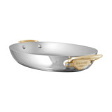 Mauviel M'cook B Oval Pan With Brass Handles