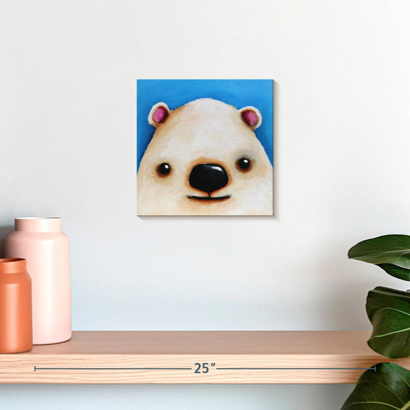 Ashelle l'ours polaire, H 10 pi x l 10 pi
