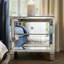 Table de chevet moderne 2 tiroirs Glam