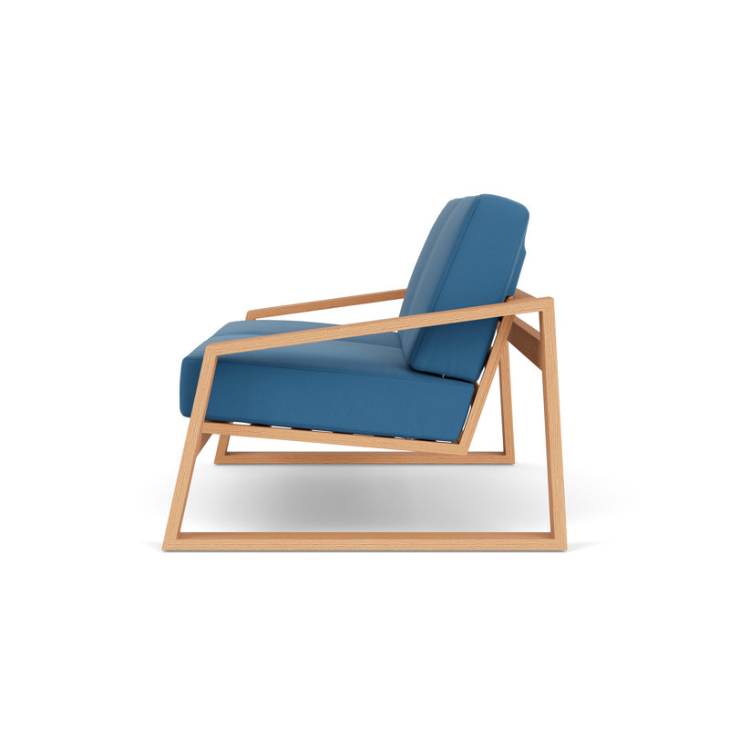 Pursuit Outdoor 2 - Seat Loveseat, Bamboo Bay Sky