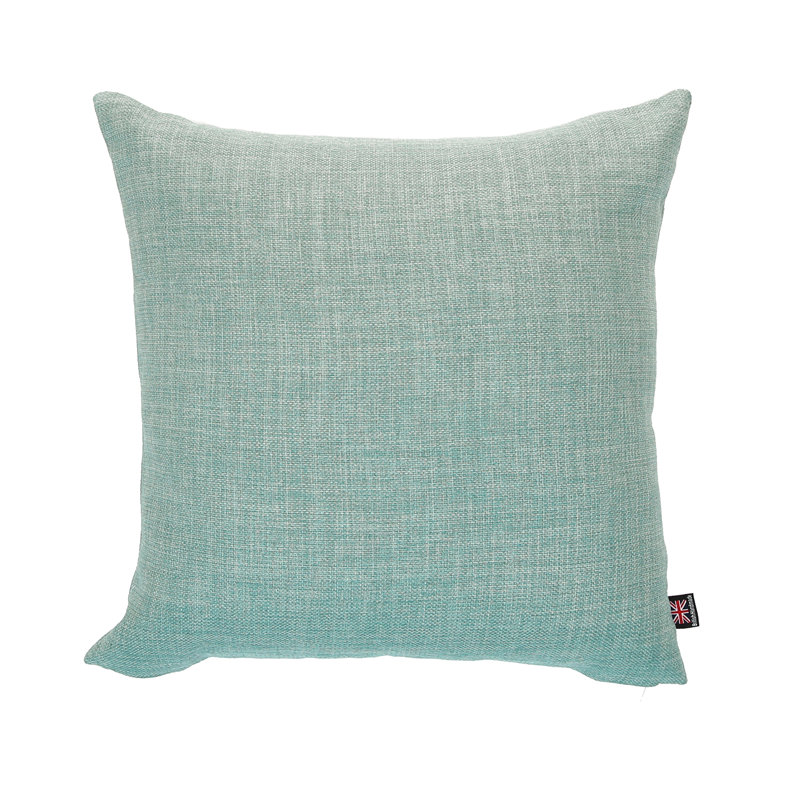 Mitre Square Cushion, 55cm x 55cm, Duck Egg