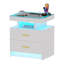 50cm W Manufactured Wood Bedside Table-50877053