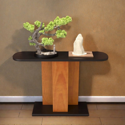 New Chinese Style Solid Wood Entryway Table