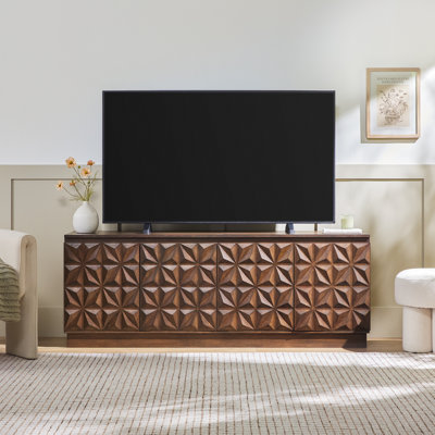 Meuble télé 70 po avec rangement Modern