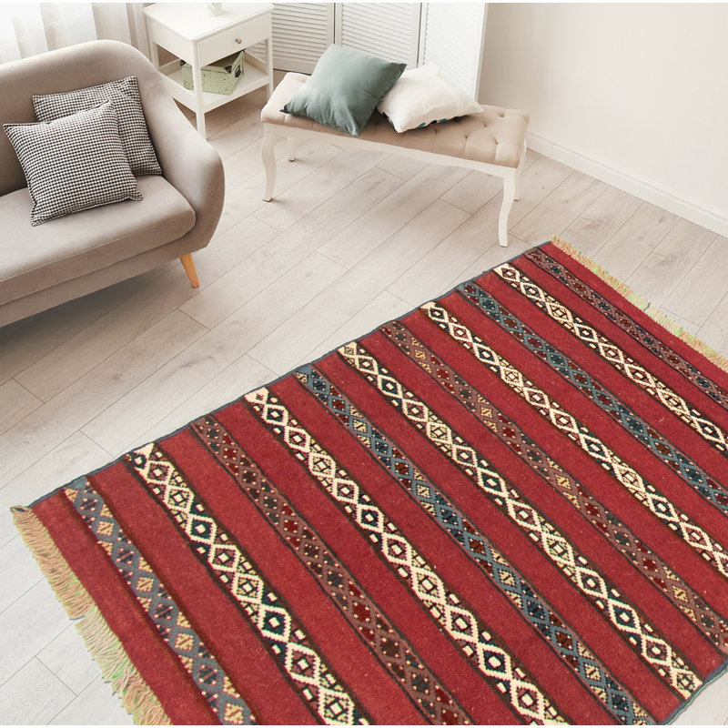 Wool Southwestern Indoor Rug