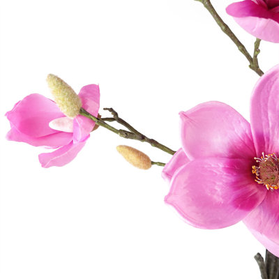 110Cm Artificial Magnolia Tree Plant in Pot