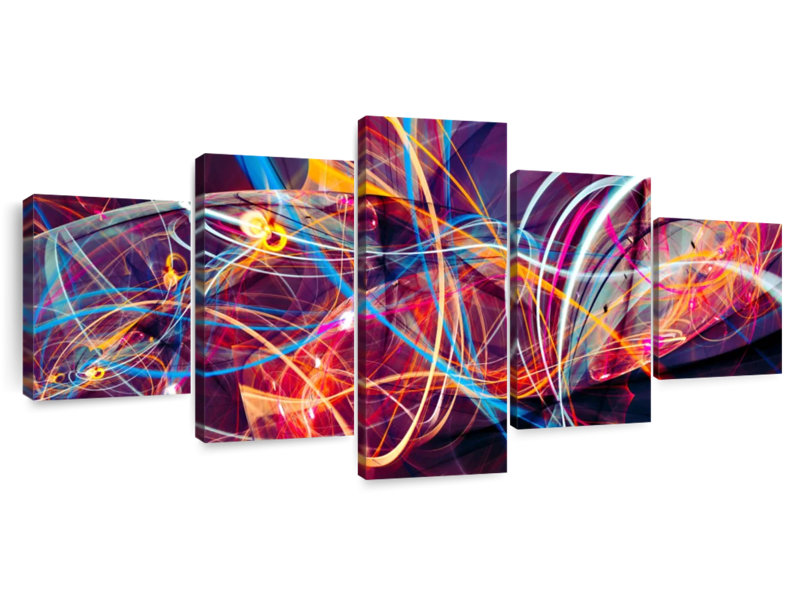Haggerty Composition, 12" H x 29" W