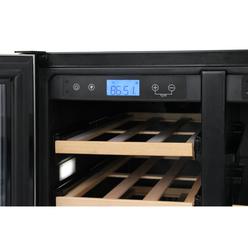 Thor Kitchen Dual Zone 23.43'' 21 Bottle and Can Wine & Beverage Refrigerator