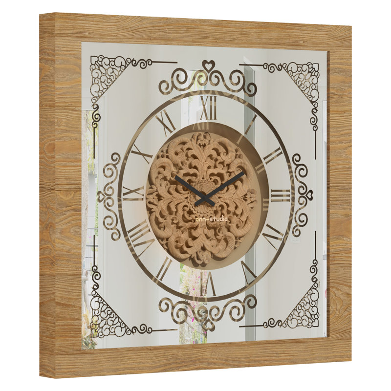 Falkner Wood Wall Clock