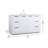 Broadlands 54'' Single Bathroom Vanity with Engineered Marble Top-1435727685