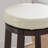 Baylis Swivel Upholstered Stool with Solid Wood Frame-853509555-827600393