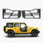 Porte tubulaire 2 portes Jeep pour Jeep Wrangler JK 2007-2018