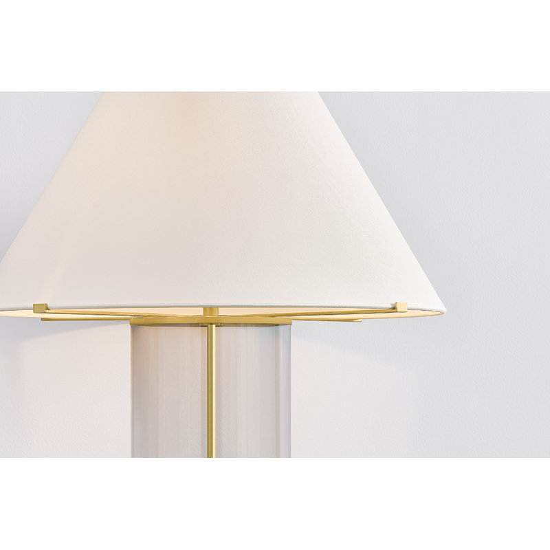 Inglewood Table Lamp in Aged Brass by Mark D. Sikes