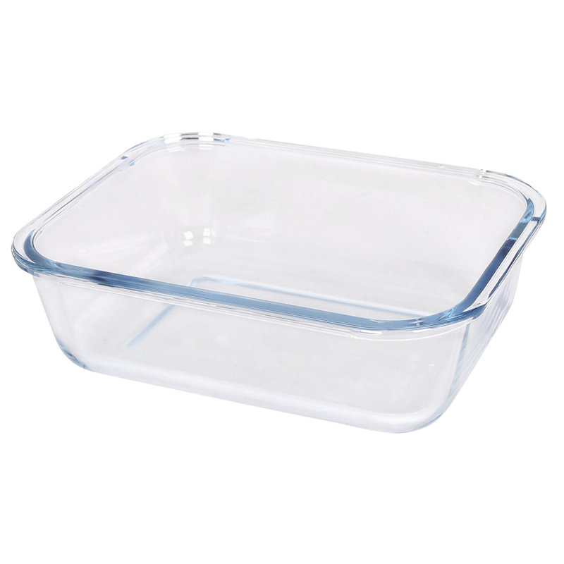 Argon Tableware Rectangle Glass Baker Bakeware, 16.5cm x 22cm