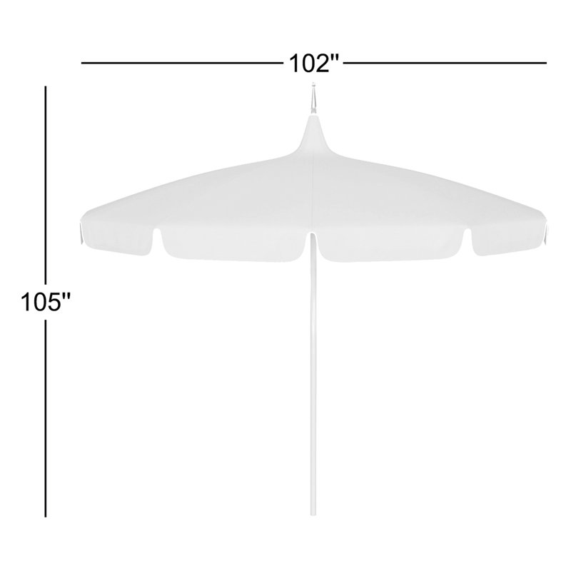 Parasol de 8,5 pi Nikolitsa, Jaune tournesol