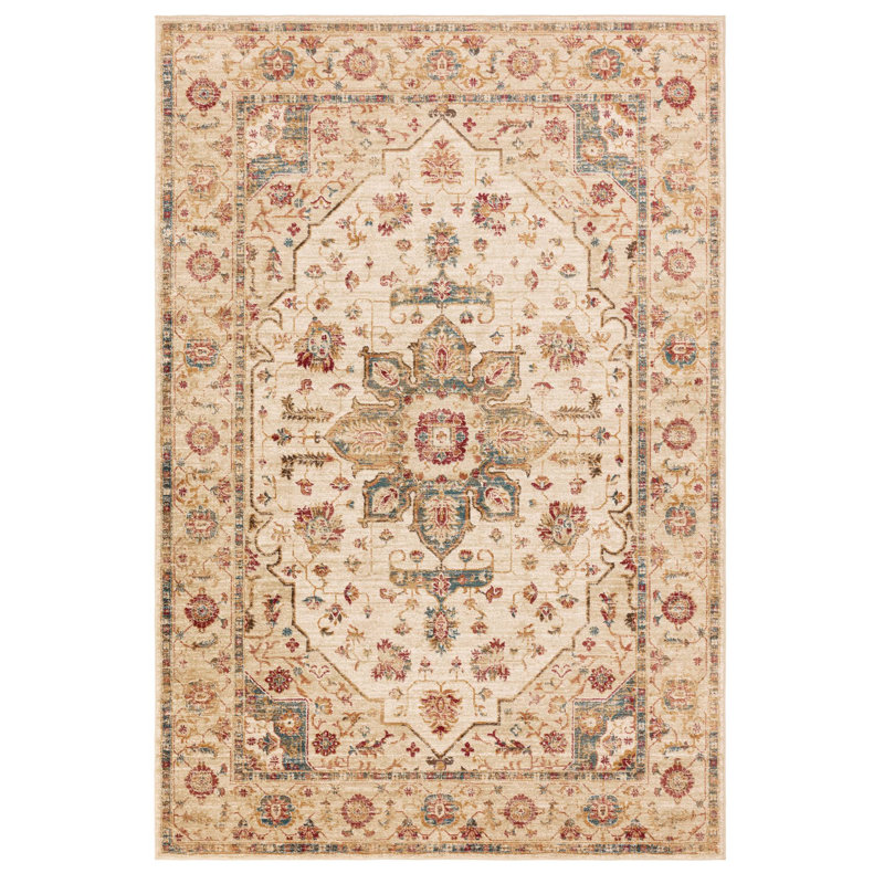 Labelle Vintage Look Area Rug, Rectangle 160 x 220cm