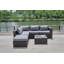 Canapé modulaire d'extérieur de 86 po avec coussins Brack-565298173-565298172