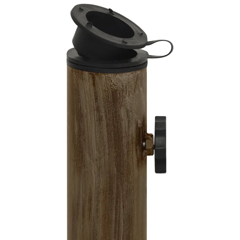 Guglielmo 9.15kg Cast Iron Free Standing Umbrella Base, Bronze 