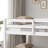 The Bunk Bed Is Made Of Solid Wood And Rubber Wood And Comes With A Ladder. The Bed Board Is Made Of Reinforced Slats, Which Has A Stable Structure And Combines Practicality And Texture.-1165196060