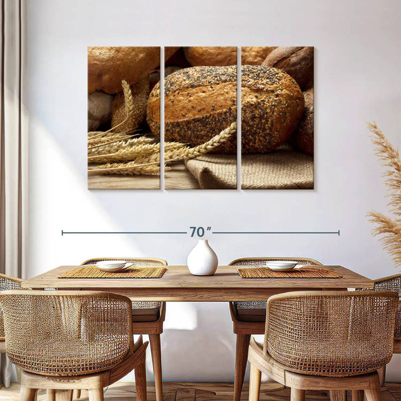 Yarlin Breakfast Rye Bread, 36" H x 57" W