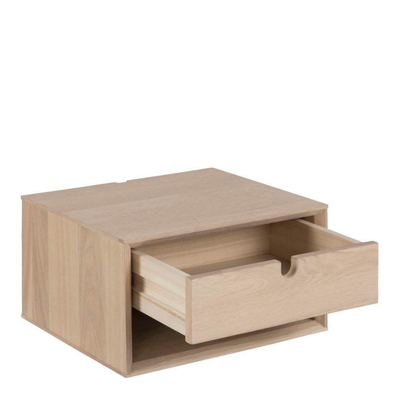 Avenly 37cm W Manufactured Wood Bedside Table