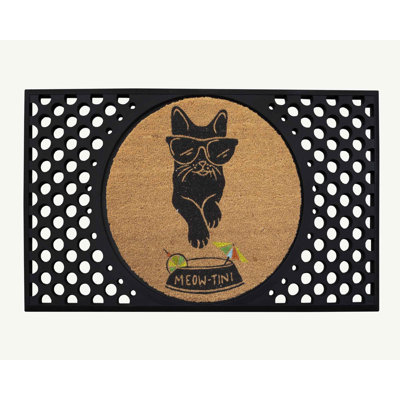 Ensemble de tapis d'entrée convertibles 4 chats et chiens Meowtini