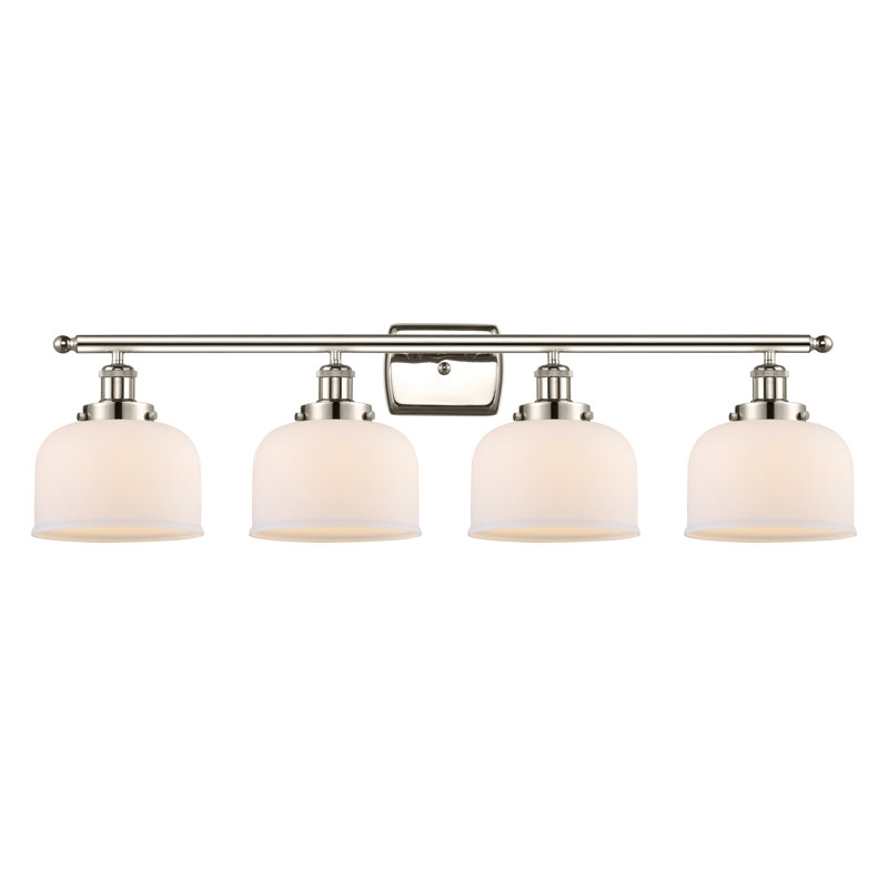4 - Light Dimmable Bath Bar, Polished Nickel