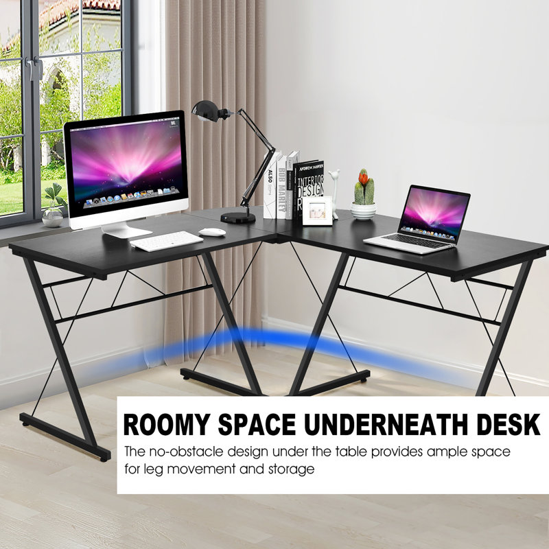 Bureau en L Humph, Noir