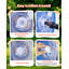 Lot de 2 ballons gonflables transparents de 1,20 m (4 pieds) pour ados, parfaits pour le jardin, le camping, les pique-niques, les parcs, les pelouses et les jeux d'équipe en extérieur. Fabriqués en PVC épais, ces ballons de sumo pour hamster sont dotés d'une poignée.