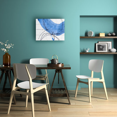 Iris Lehnhardt Blue Wood Slat Art