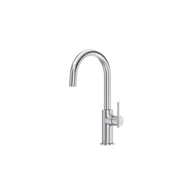 Robinet de cuisine latéral pour bar / préparation d'aliments avec bec en C