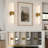 16.5" Rechargeable Wall Sconce with Remote and Bulb Included-1234116966