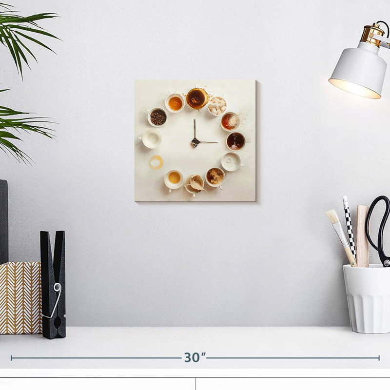Yarlin Always Coffee Time, H 10 po x l 10 po