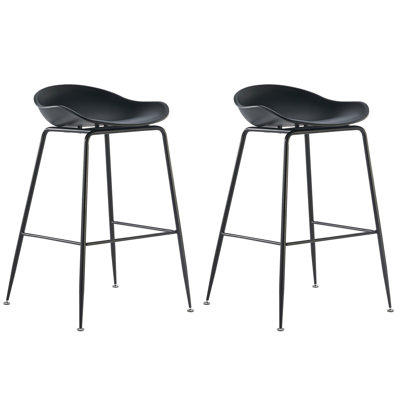 Counter Stool with Metal Frame