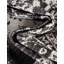 Tapis noir et blanc Contemporary Hitchens-768390368