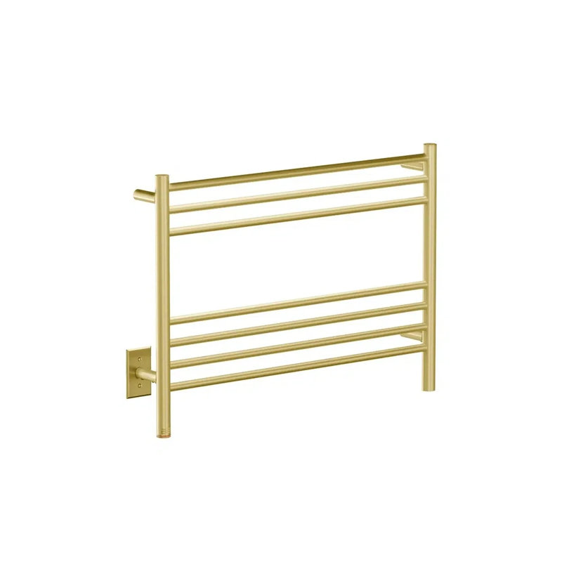 Natural Wall Mounted Towel Bar, Champange Gold