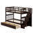 Hawah Kids Twin Over Twin Bunk Bed-955082257