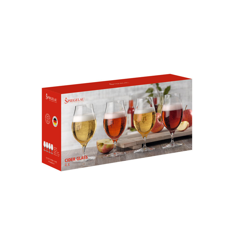 Specialty 17 oz. Crystal Tulip Glass Set