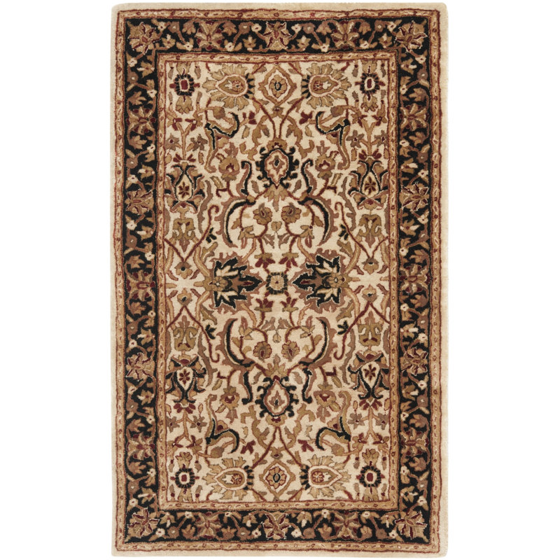 Evie New Zealand Wool Oriental Rug, Rectangle 5' x 8'
