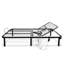 Queen Adjustable Bed Base With Head Up Functionality, Dependable And , Black Steel Frame Only Size Foundation, 850lbs Weight Support, Easy To Assemble,