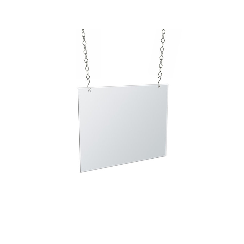 Clear Acrylic Hanging Ceiling Poster Frame