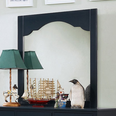 Chauncy Wood Flat Mirror